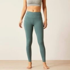 Ariat® Women's Eos Lumina Knee Patch Tight 7 Ariat® Women's Eos Lumina Knee Patch Tight -Equestrian Equipment Store 10046176 front warm