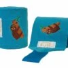 LÉTTIA Collection Embroidered Sloth Polo Wraps -Equestrian Equipment Store 10721 2