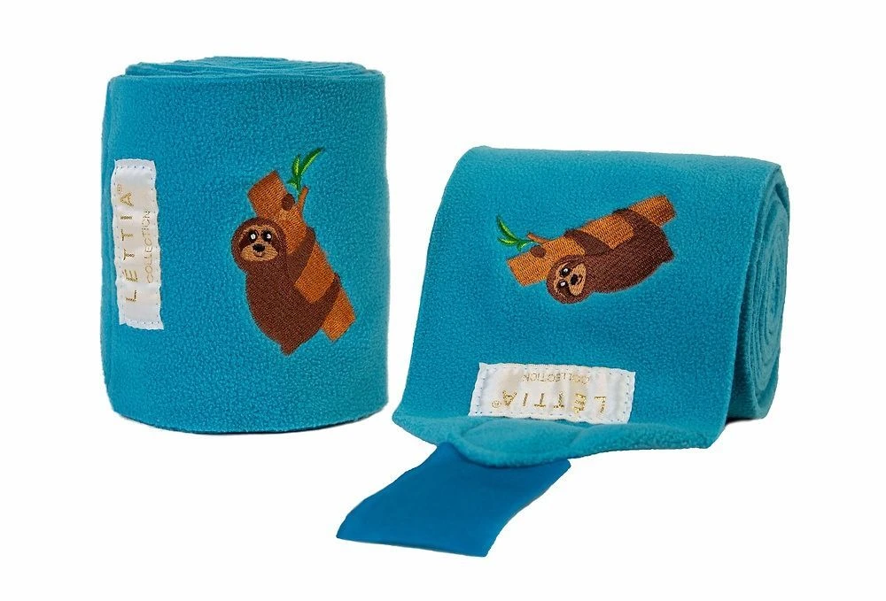 LÉTTIA Collection Embroidered Sloth Polo Wraps 3 LÉTTIA Collection Embroidered Sloth Polo Wraps