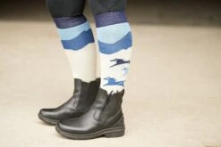 Kerrits® Horse Valley Knee-Hi Socks -Equestrian Equipment Store 30480 horsevalleykneehisock vanilla 001