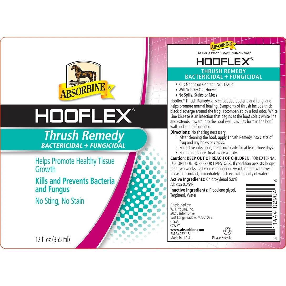 Absorbine Hooflex Thrush Remedy 4 Absorbine Hooflex Thrush Remedy - Image 2