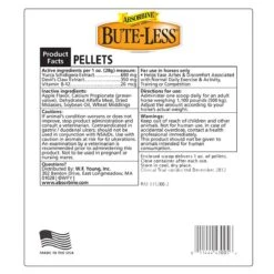 Absorbine® Bute-Less® Comfort & Recovery Supplement Pellets 11 Absorbine® Bute-Less® Comfort & Recovery Supplement Pellets -Equestrian Equipment Store 430420 labelback