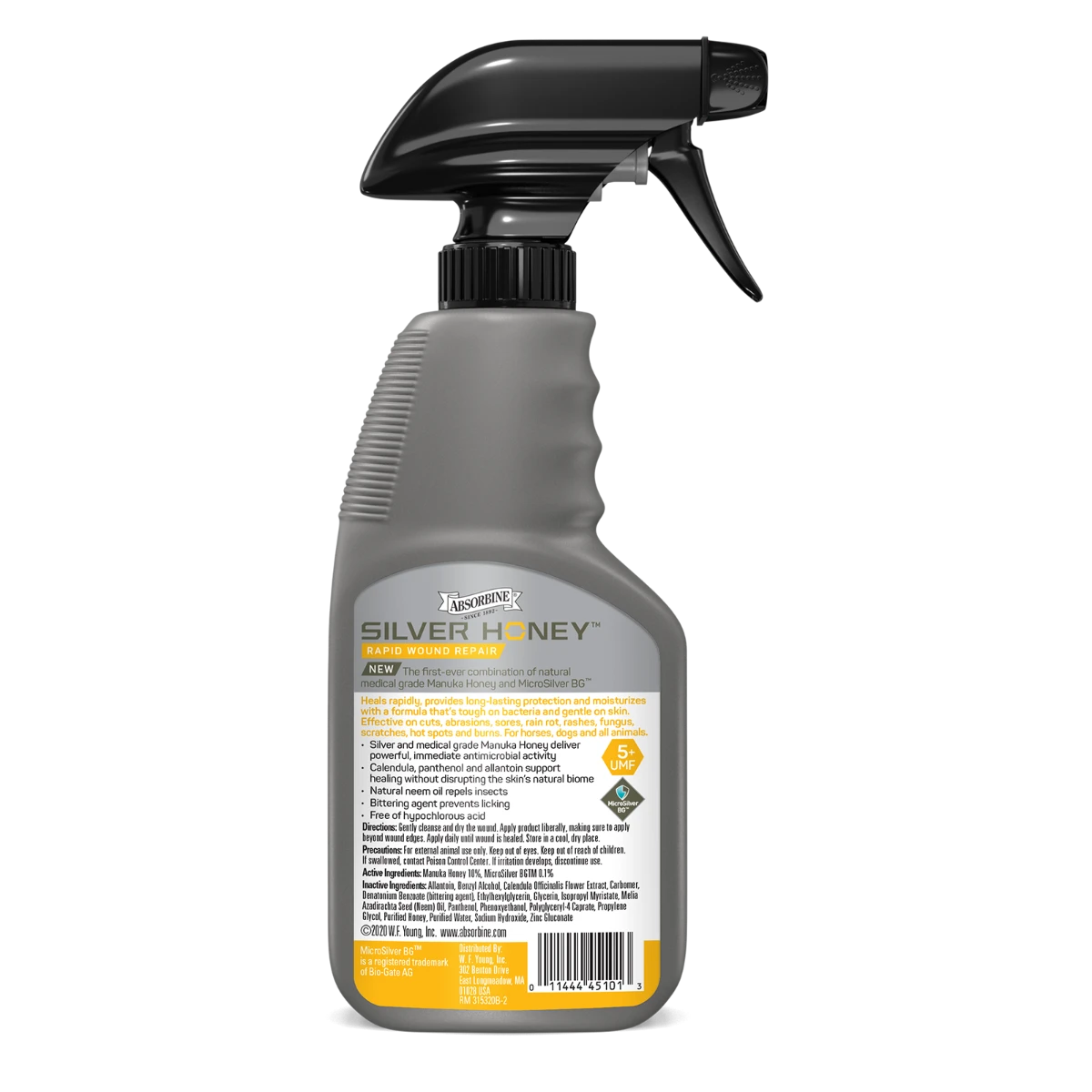 Absorbine® Silver Honey® Rapid Wound Repair Spray Gel 4 Absorbine® Silver Honey® Rapid Wound Repair Spray Gel - Image 2