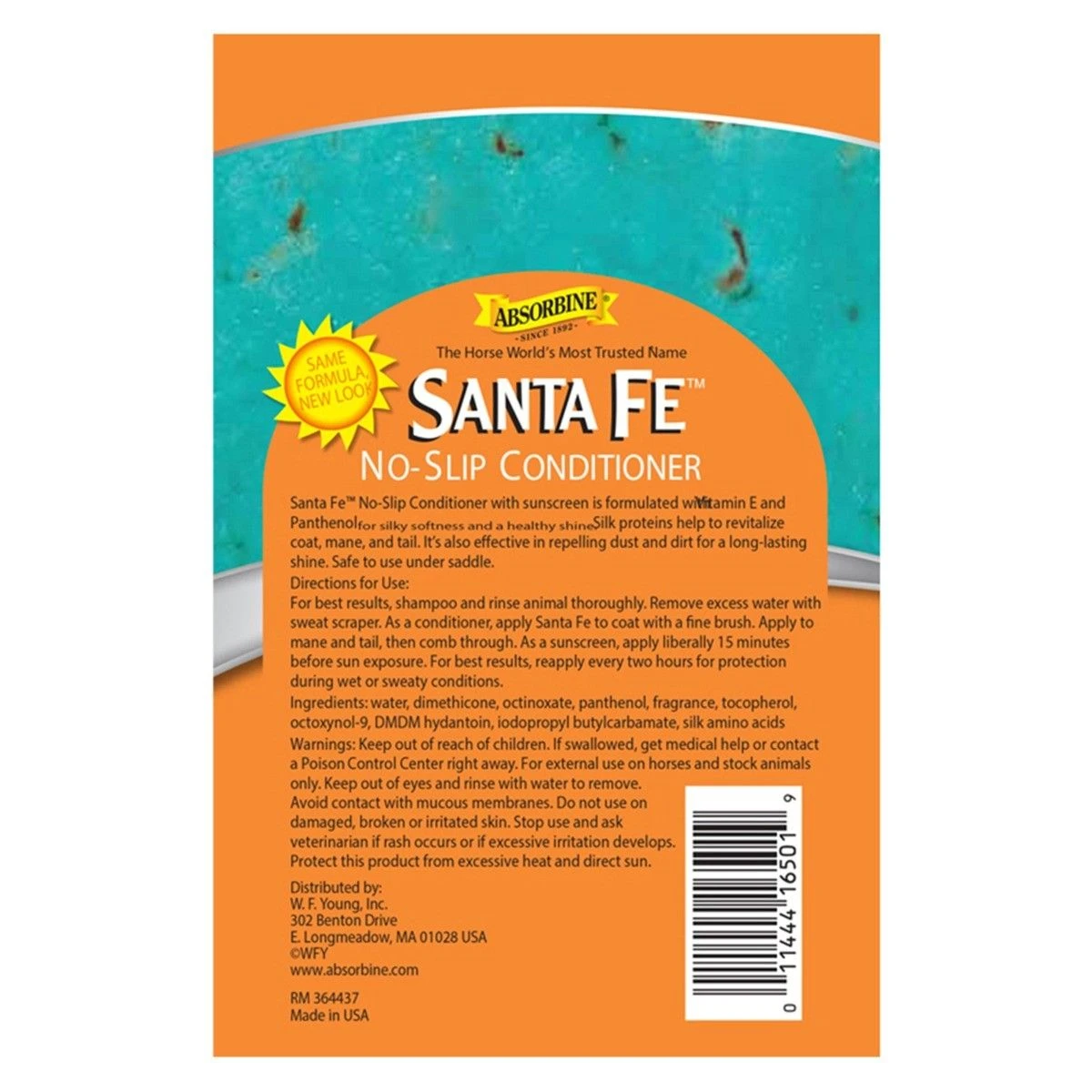 Absorbine® Santa Fe™ Coat Conditioner & Sunscreen 4 Absorbine® Santa Fe™ Coat Conditioner & Sunscreen - Image 2