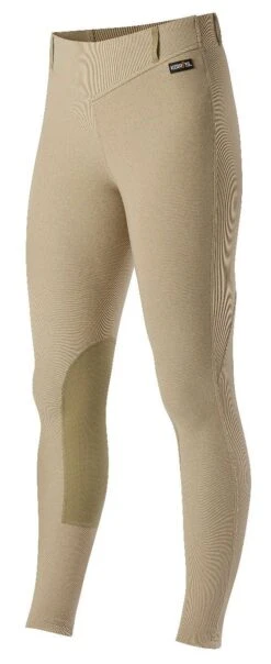 Kerrits® Microcord™ Kneepatch Breech 7 Kerrits® Microcord™ Kneepatch Breech -Equestrian Equipment Store 50170 microcordkneepatchtight tan 03