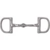 Stainless Steel Slow Twist Snaffle Dee Ring Bit 2 Stainless Steel Slow Twist Snaffle Dee Ring Bit -Equestrian Equipment Store 88 15225 z 01