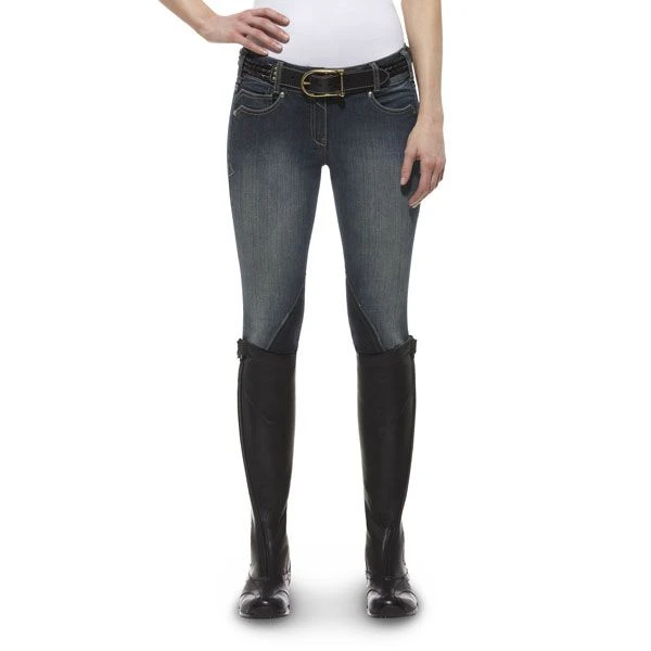 Ariat® Women's Denim Zig Zag Pocket Breech 3 Ariat® Women's Denim Zig Zag Pocket Breech