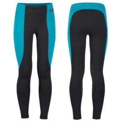 Kerrits® Flow Rise Performance Tight 11 Kerrits® Flow Rise Performance Tight -Equestrian Equipment Store black turquoise