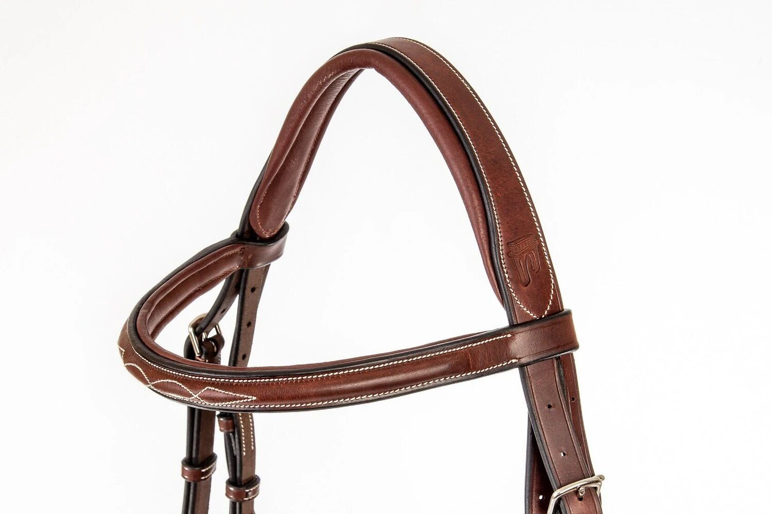 Arc De Triomphe Imperial Bridle With Raised Fancy Laced Reins 4 Arc De Triomphe Imperial Bridle With Raised Fancy Laced Reins - Image 2
