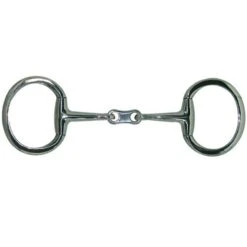 Coronet French Link Flat Ring Eggbutt Snaffle Bit