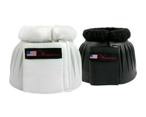 Walsh Ribbed W/ Fleece Velcro Bell Boot 3 Walsh Ribbed W/ Fleece Velcro Bell Boot