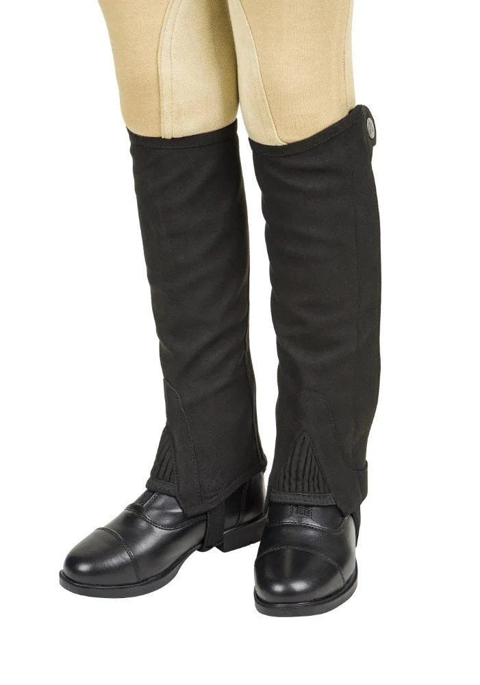 Lettia Children's Suede Half Chaps 3 Lettia Children's Suede Half Chaps