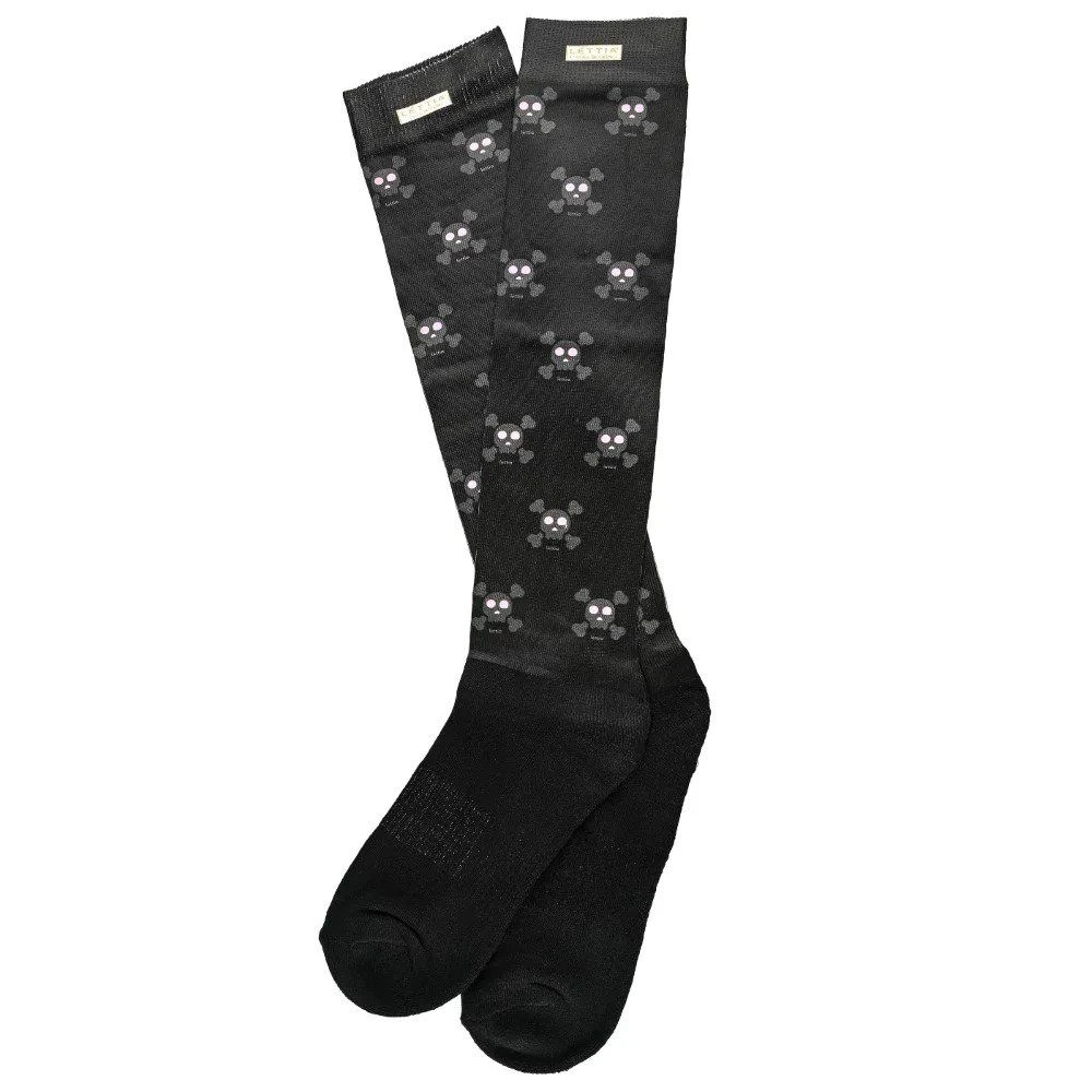Lettia Skull Padded Boot Sock 3 Lettia Skull Padded Boot Sock