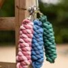 LeMieux Poly Cotton Lead Rope 1 LeMieux Poly Cotton Lead Rope -Equestrian Equipment Store group polycottonleadrope orchid atlantic spruce 1 1