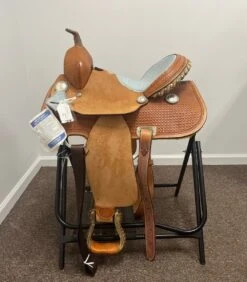 Saddlesmith Connie Combs Barrel Racer 14" Semi -Equestrian Equipment Store image2 2 1 1