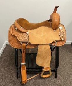Saddlesmith West Coast Cutter 17" Semi -Equestrian Equipment Store image5 2