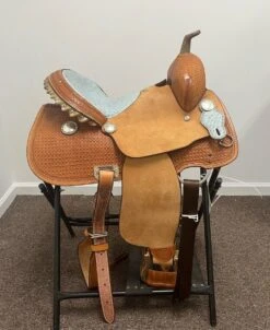 Saddlesmith Connie Combs Barrel Racer 14" Semi -Equestrian Equipment Store image7 2 1 6