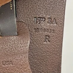 Bruno Delgrange PJ Saddle 17" Flap 3A -Equestrian Equipment Store img 1039