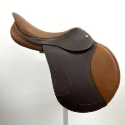 Bruno Delgrange PJ Saddle 17" Flap 3A -Equestrian Equipment Store img 1040