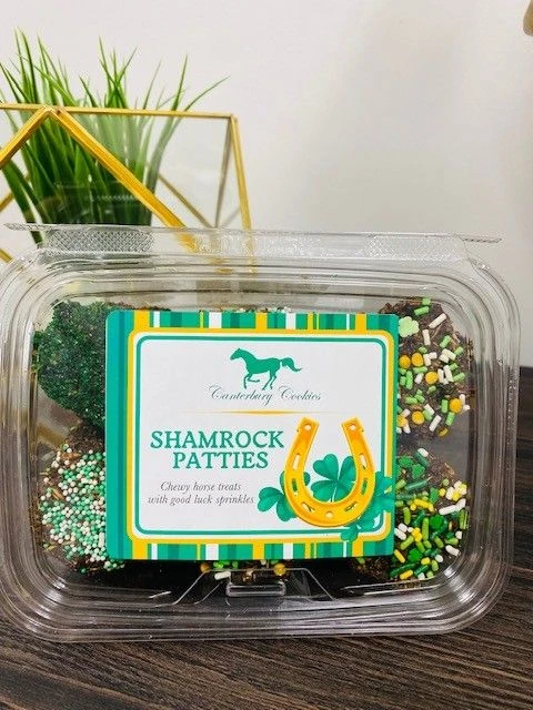 Canterbury Cookies Shamrock Patties 24oz 3 Canterbury Cookies Shamrock Patties 24oz