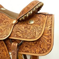 Oakleaf & Acorn Roper 15" Full QH -Equestrian Equipment Store img 2877