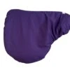 LÉTTIA Collection Dark Purple Fleece Lined Dressage Saddle Cover -Equestrian Equipment Store l ttia collection dark purple fleece lined dressage saddle cover 2.gif