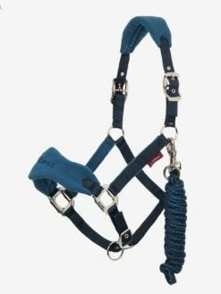 LeMieux Vogue Fleece Halter & Lead 7 LeMieux Vogue Fleece Halter & Lead -Equestrian Equipment Store lm aw23 headcollar vogue atlantic lr 1
