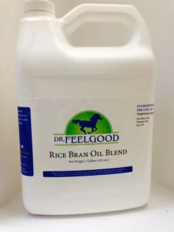 NEW! Dr. FeelGood Rice Bran Oil 1 Gallon