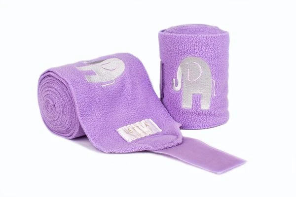 LÉTTIA Collection Embroidered Elephant Polo Wraps 3 LÉTTIA Collection Embroidered Elephant Polo Wraps