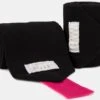 NEW! LÉTTIA Collection ICE Black & Pink Polo Wraps -Equestrian Equipment Store new l ttia collection ice black pink polo wraps 2.gif