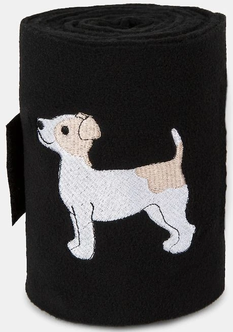 NEW! LÉTTIA Collection Jack Russell Embroidered Polo Wraps 3 NEW! LÉTTIA Collection Jack Russell Embroidered Polo Wraps