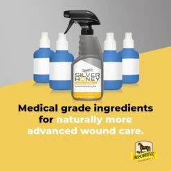 Absorbine® Silver Honey® Rapid Wound Repair Spray Gel 9 Absorbine® Silver Honey® Rapid Wound Repair Spray Gel -Equestrian Equipment Store rethink 1