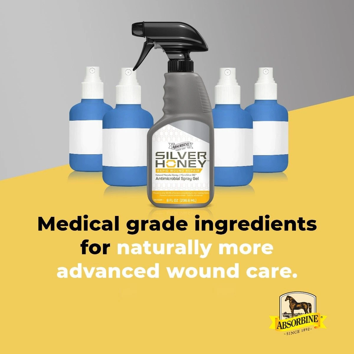 Absorbine® Silver Honey® Rapid Wound Repair Spray Gel 6 Absorbine® Silver Honey® Rapid Wound Repair Spray Gel - Image 4