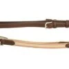Tory Leather 3/4" Adjustable Side Reins - Elastic & Tongue Buckle -Equestrian Equipment Store tw562