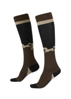 Kerrits® Kids Winter Frolic Wool Sock -Equestrian Equipment Store walnut 2