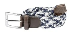 USG Casual Belt 13 USG Casual Belt -Equestrian Equipment Store white grey navy 1